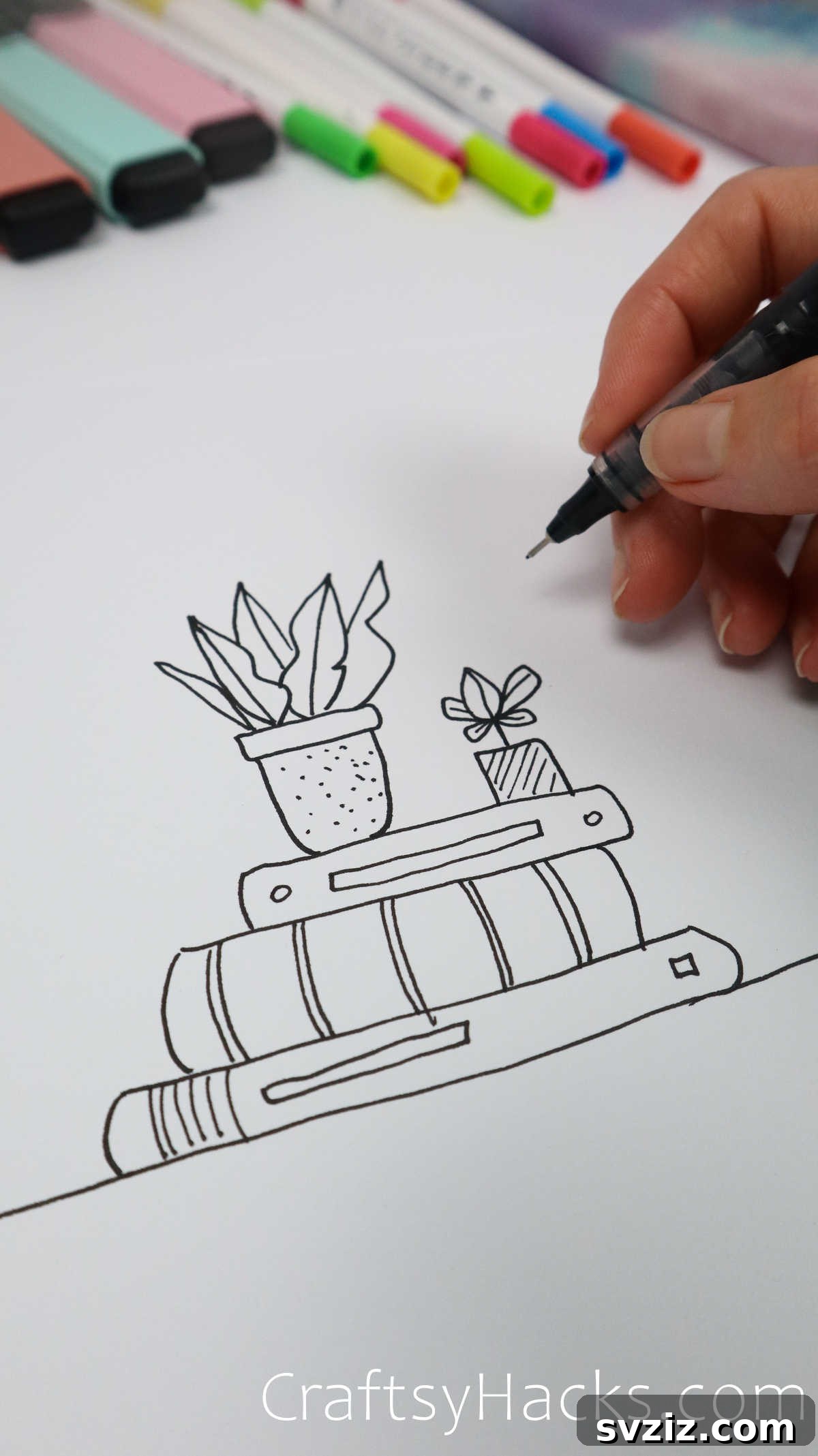 21 Charming Aesthetic Art Prompts 4 cute drawing ideas - a cozy aesthetic drawing scene