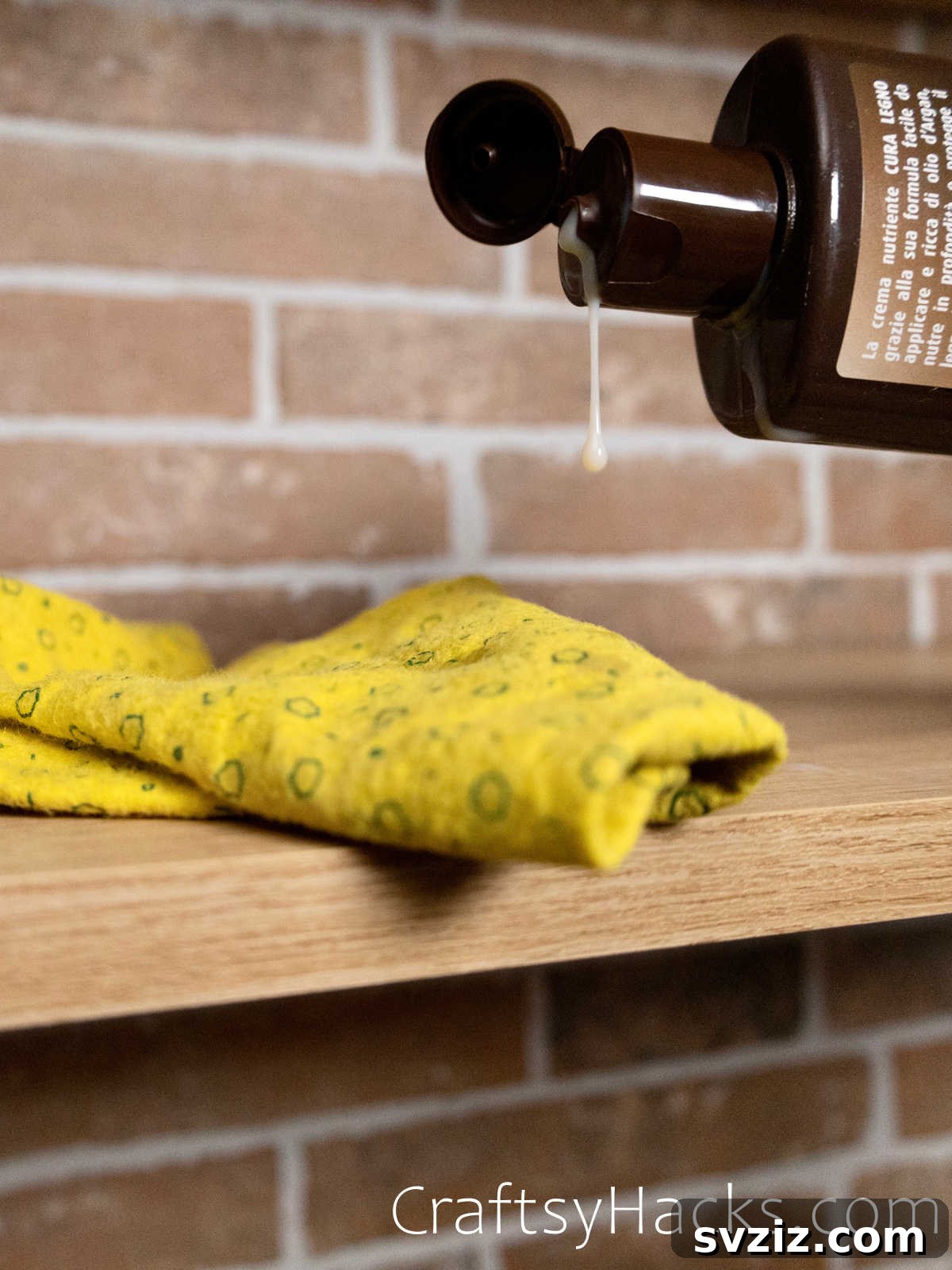 shine wooden surfaces with murphy's oil soap