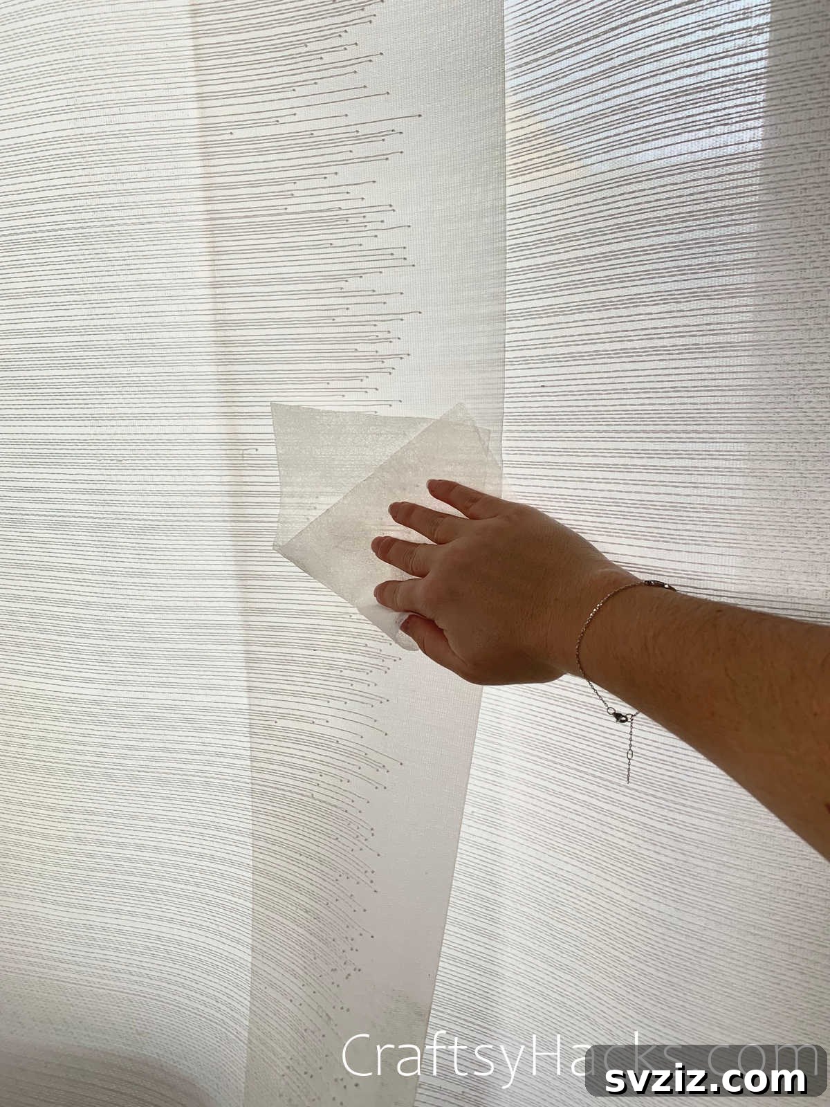 wipe your blinds