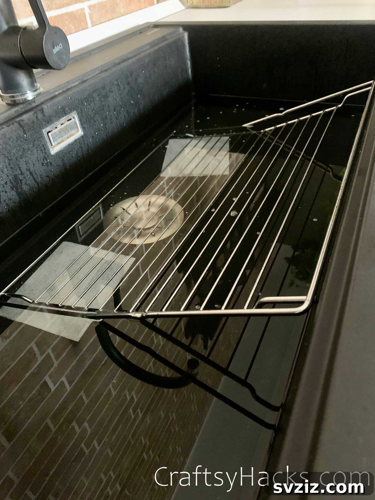 clean oven racks