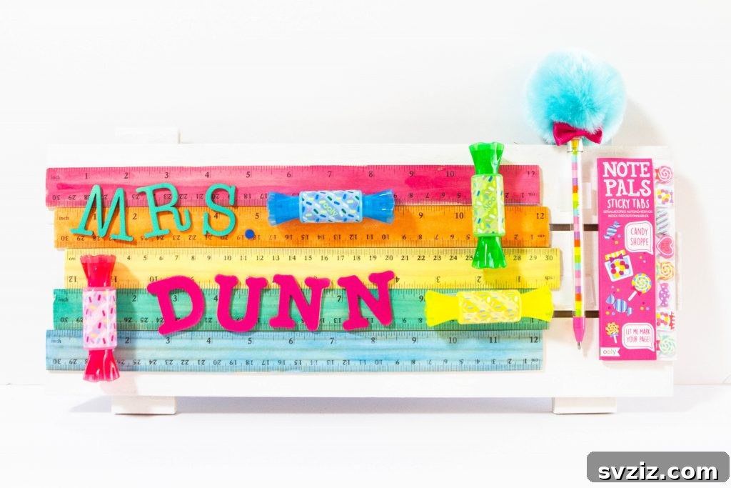 candy themed gift
