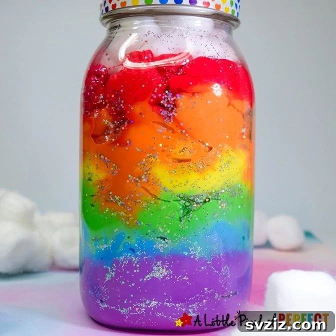rainbow jar