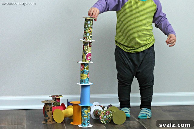 21 Ingenious Ways to Repurpose Toilet Paper Tubes 9 building blocks