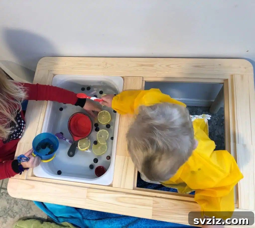 sensory bins