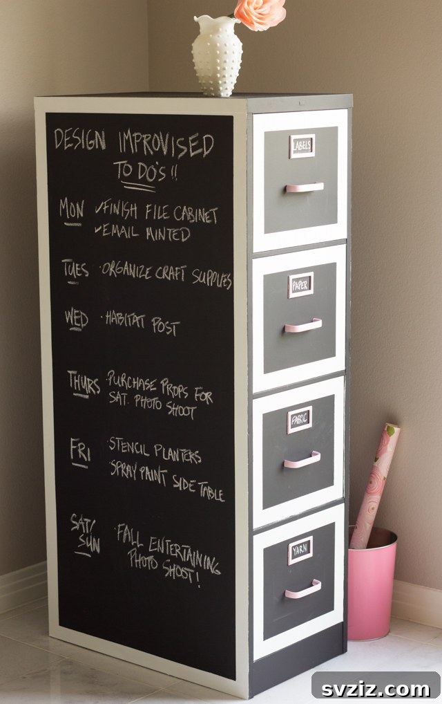 15 Brilliant DIY Furniture Flips 15 Chalkboard Furniture makeover