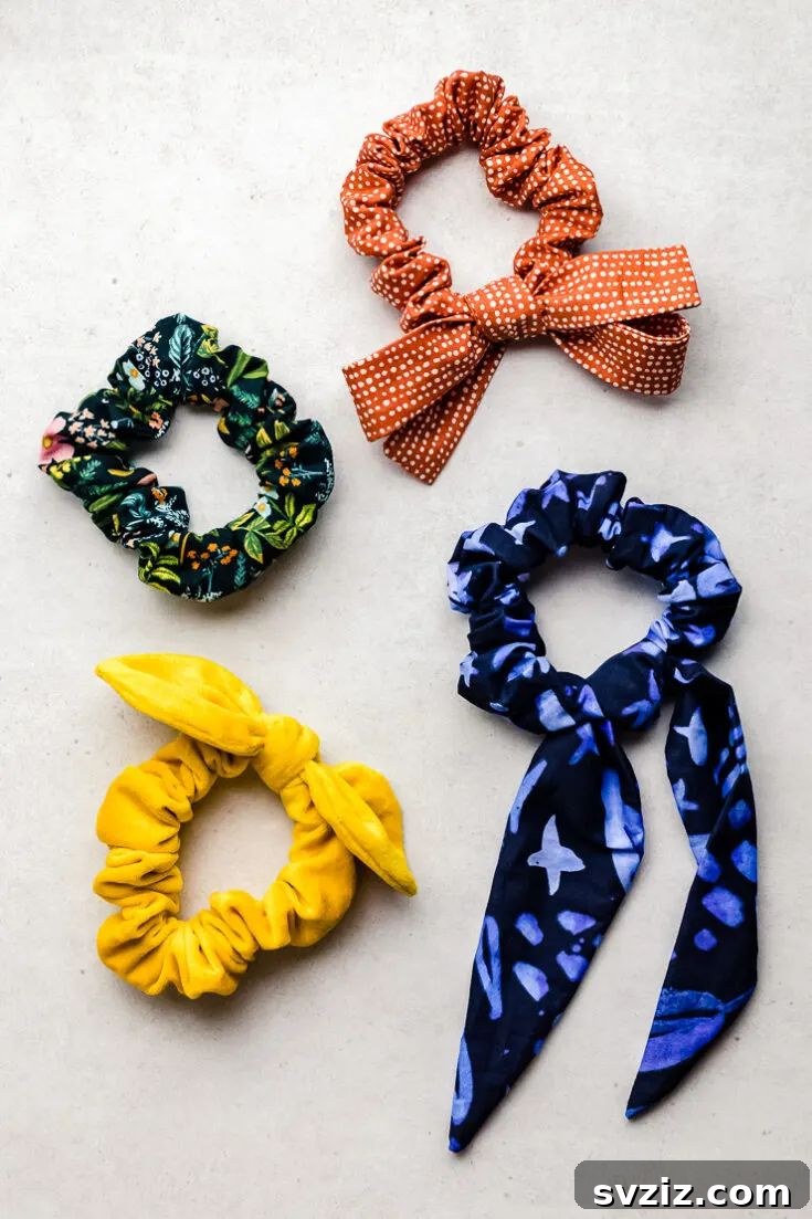 41 Unforgettable Experiences for Teens 28 Making DIY scrunchies for fashion-forward teens