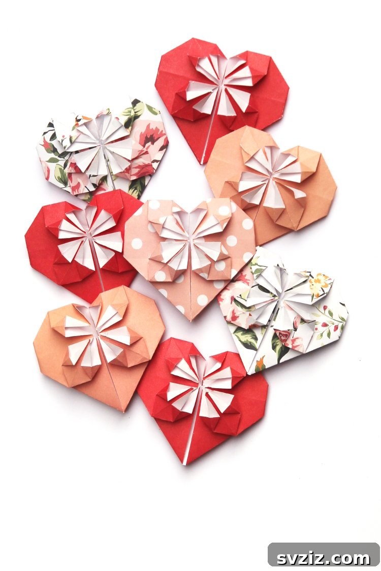 41 Unforgettable Experiences for Teens 4 Origami blossom hearts craft for mindfulness