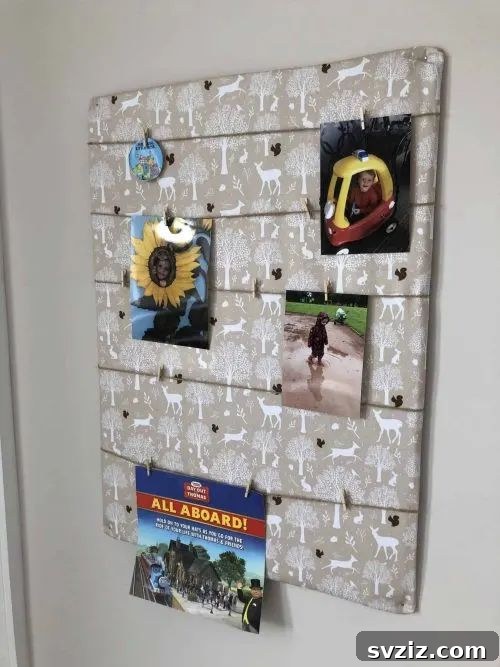 41 Unforgettable Experiences for Teens 37 DIY photo display board from cardboard
