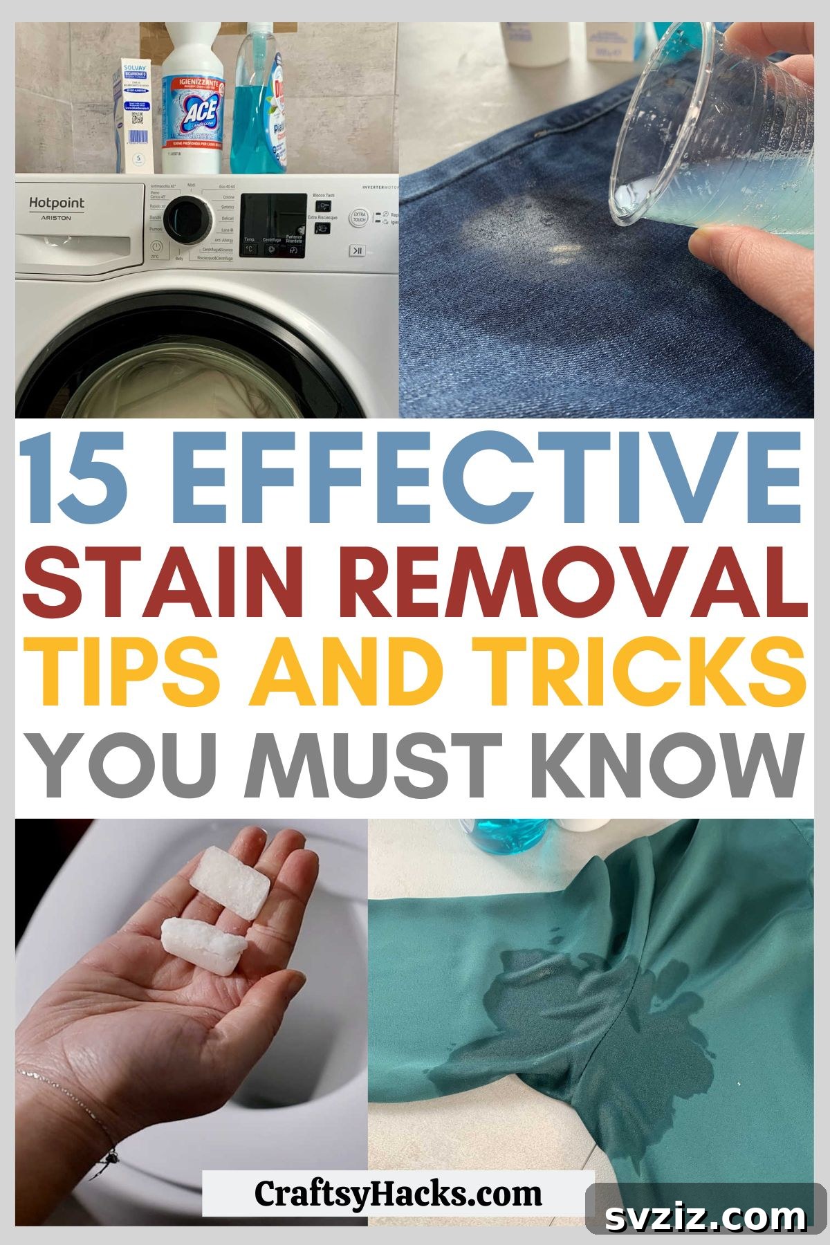 15 Genius Stain Removal Hacks You Need to Know 2 Effective Stain Removal Tips and Hacks for Clothes and Home