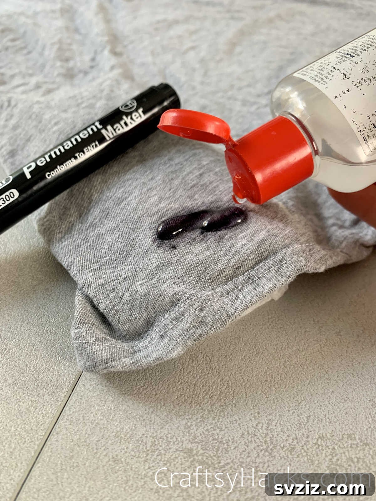 15 Genius Stain Removal Hacks You Need to Know 11 Removing Permanent Marker Stains with Hand Sanitizer