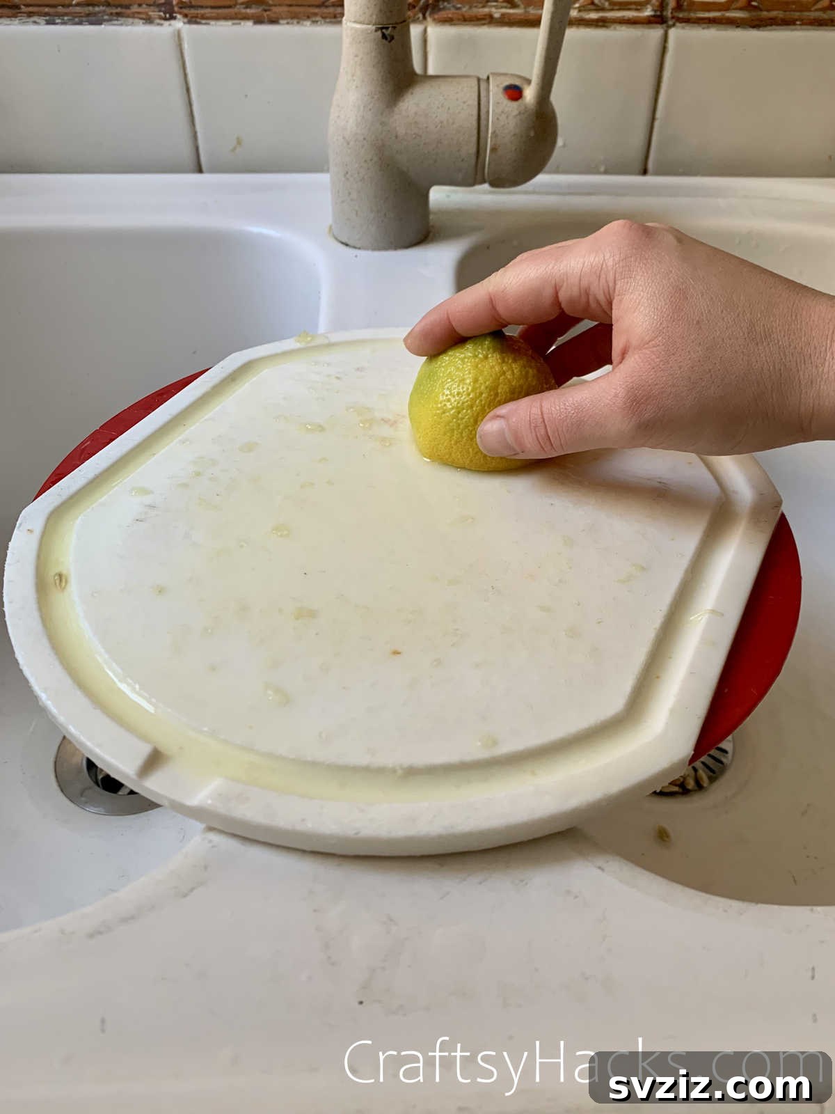 15 Genius Stain Removal Hacks You Need to Know 16 Cleaning and Sanitizing Cutting Boards with Lemons and Sunlight