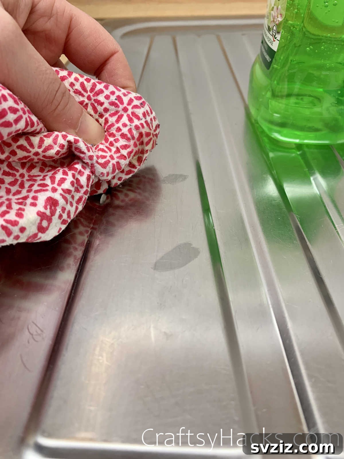 keep stainless steel clean