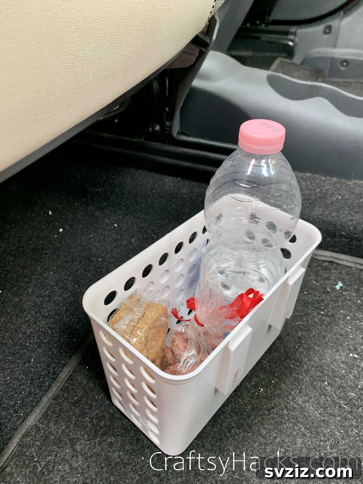 13 Clever Car Detailing Secrets 6 Use Shower Caddies as Car Organizers