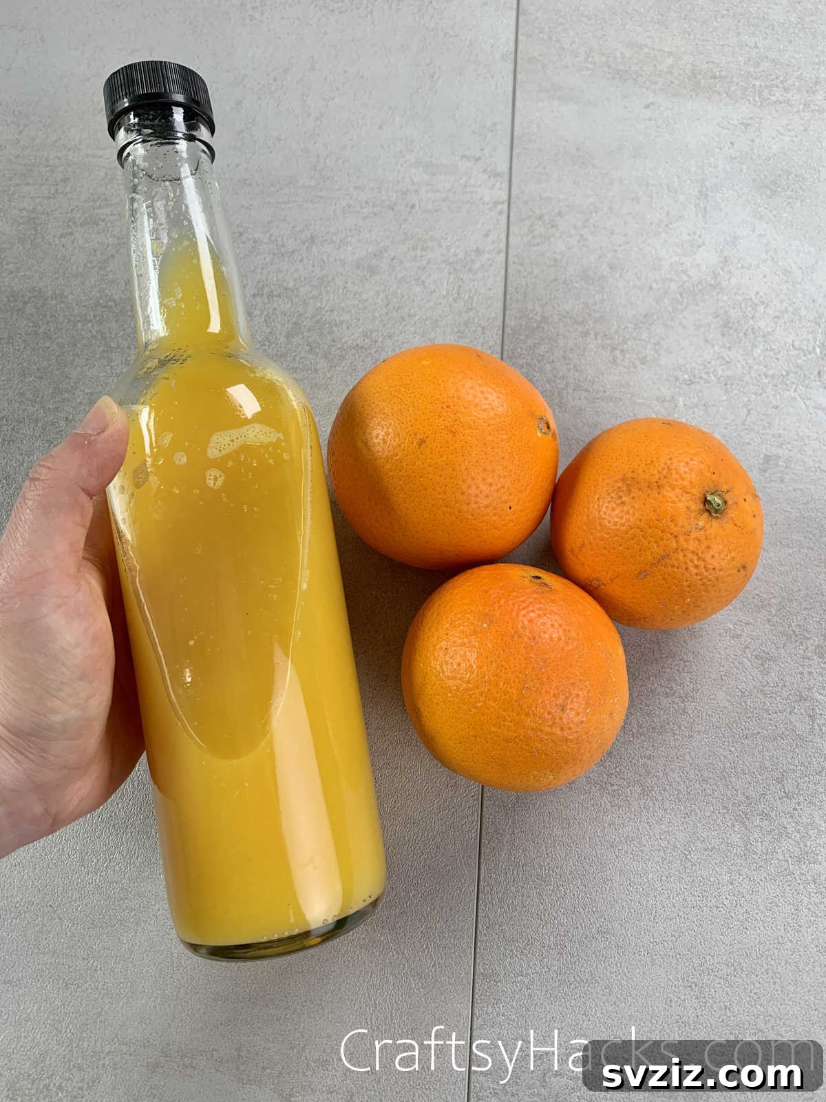 store fresh juice in glass bottles
