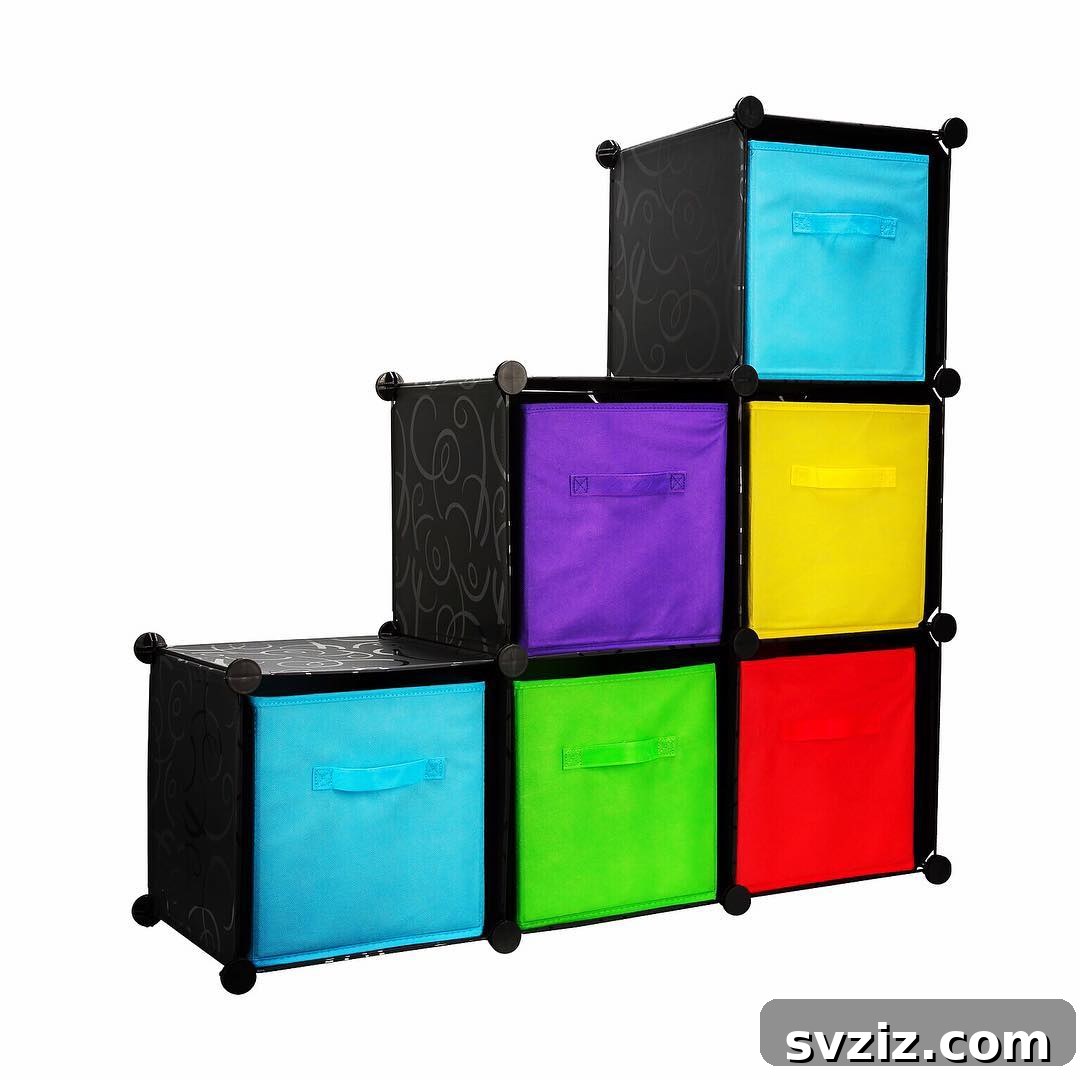 Cube Storage Unit for Toys