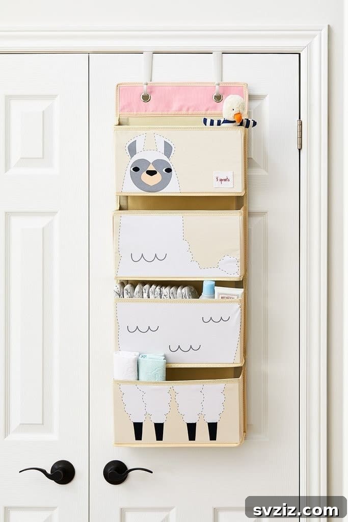 Over-the-door Caddy for Kids' Room
