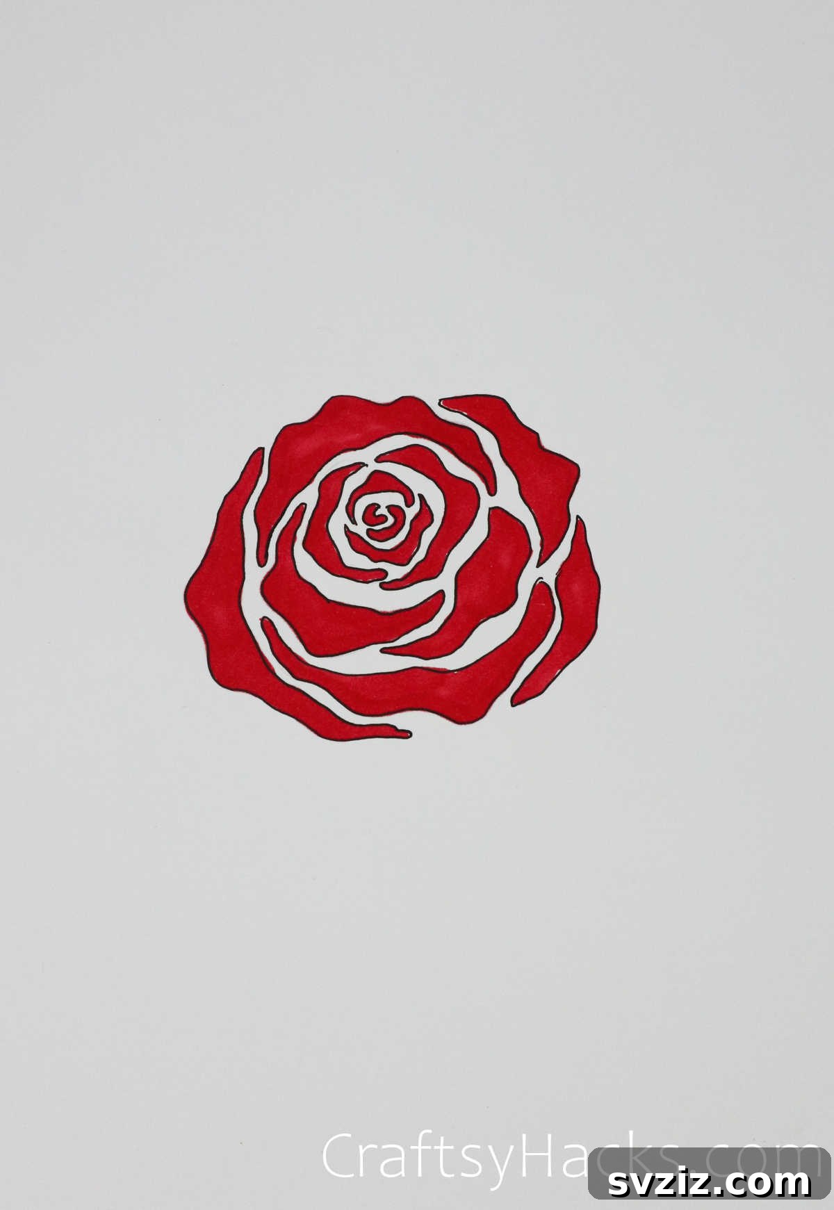 Effortless Roses: 17 Drawing Prompts 6 minimalist rose drawing