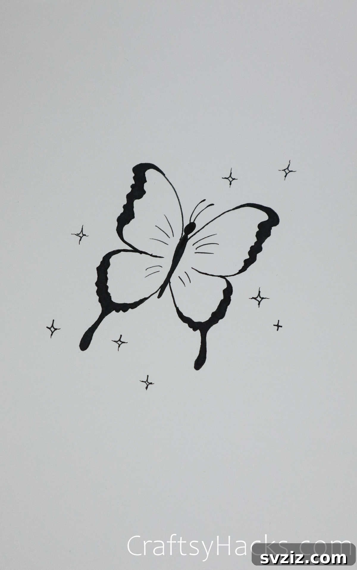 butterfly drawing