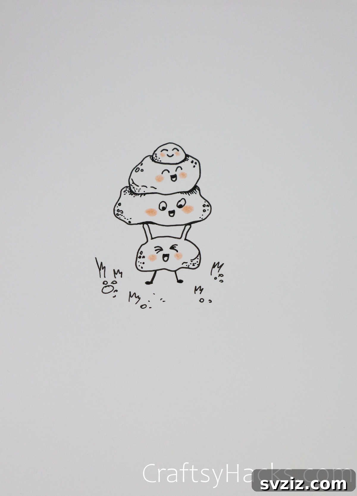 51 Adorable Drawing Prompts 13 mushroom illustrations