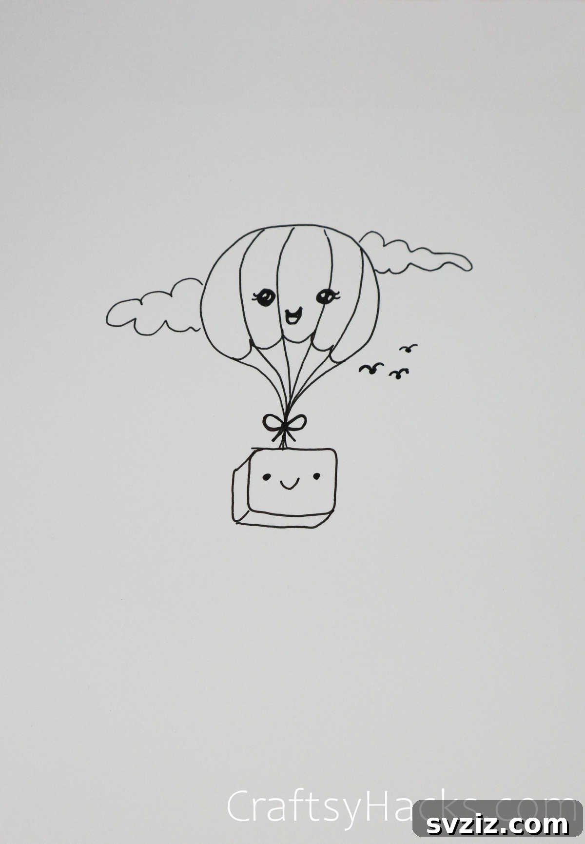 51 Adorable Drawing Prompts 21 special delivery illustration