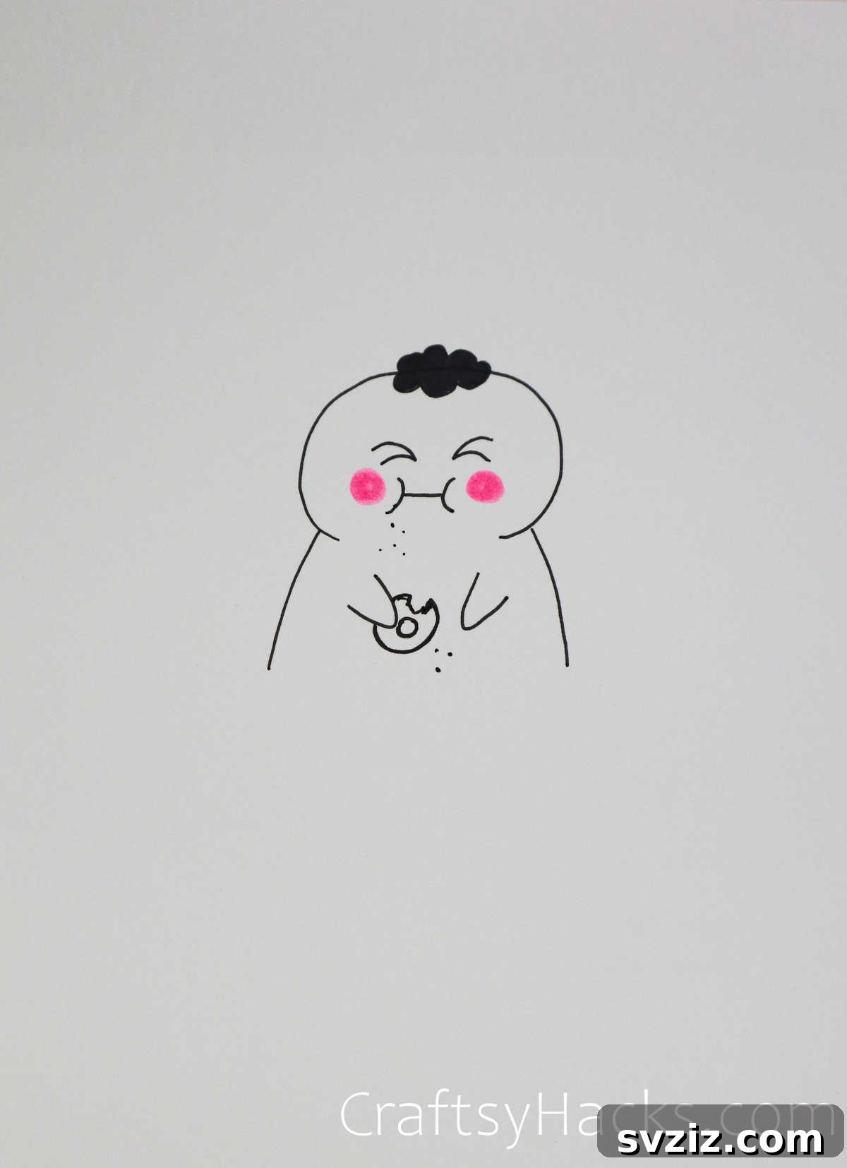 51 Adorable Drawing Prompts 23 snack time