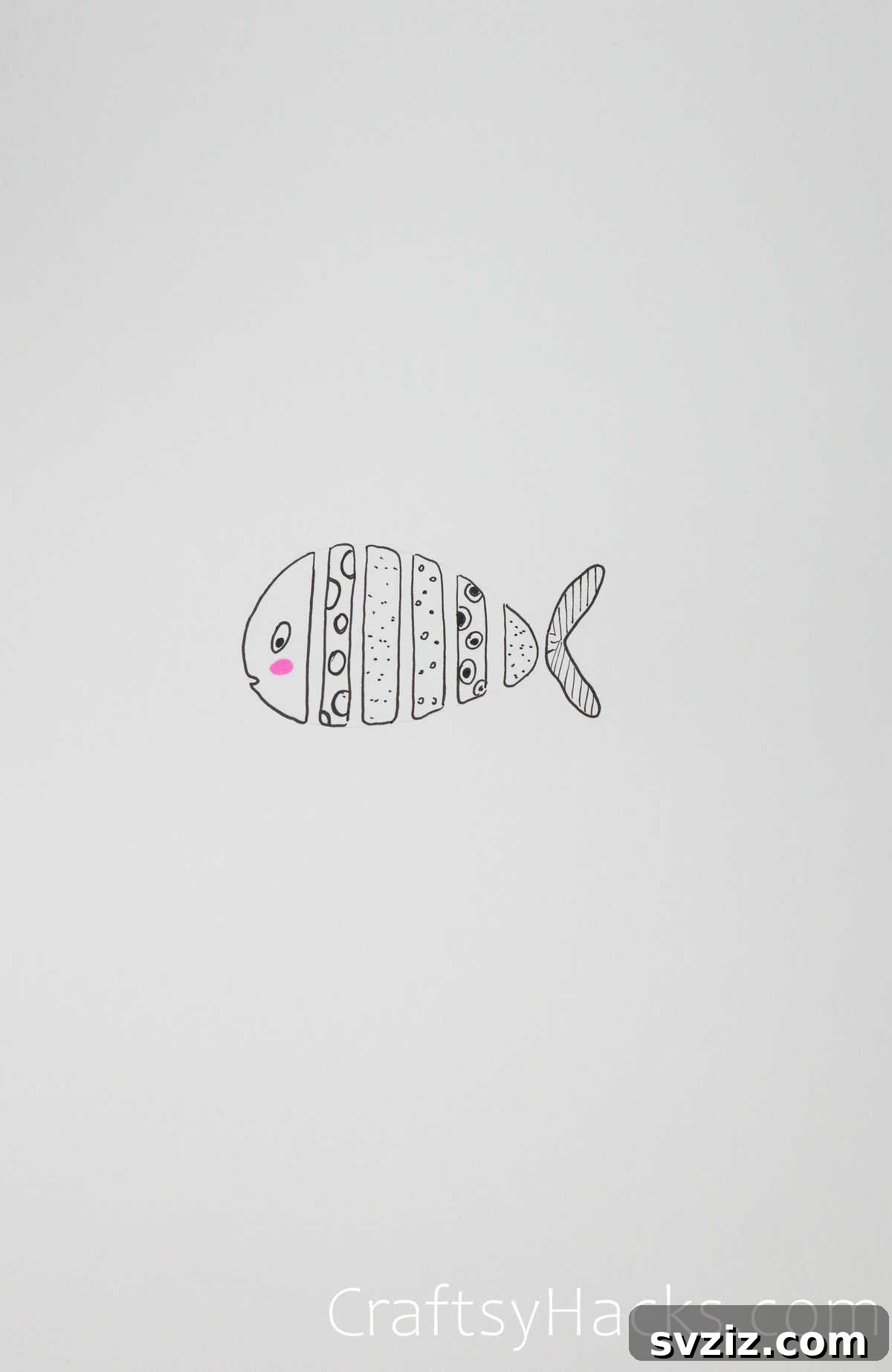 fish filet drawing