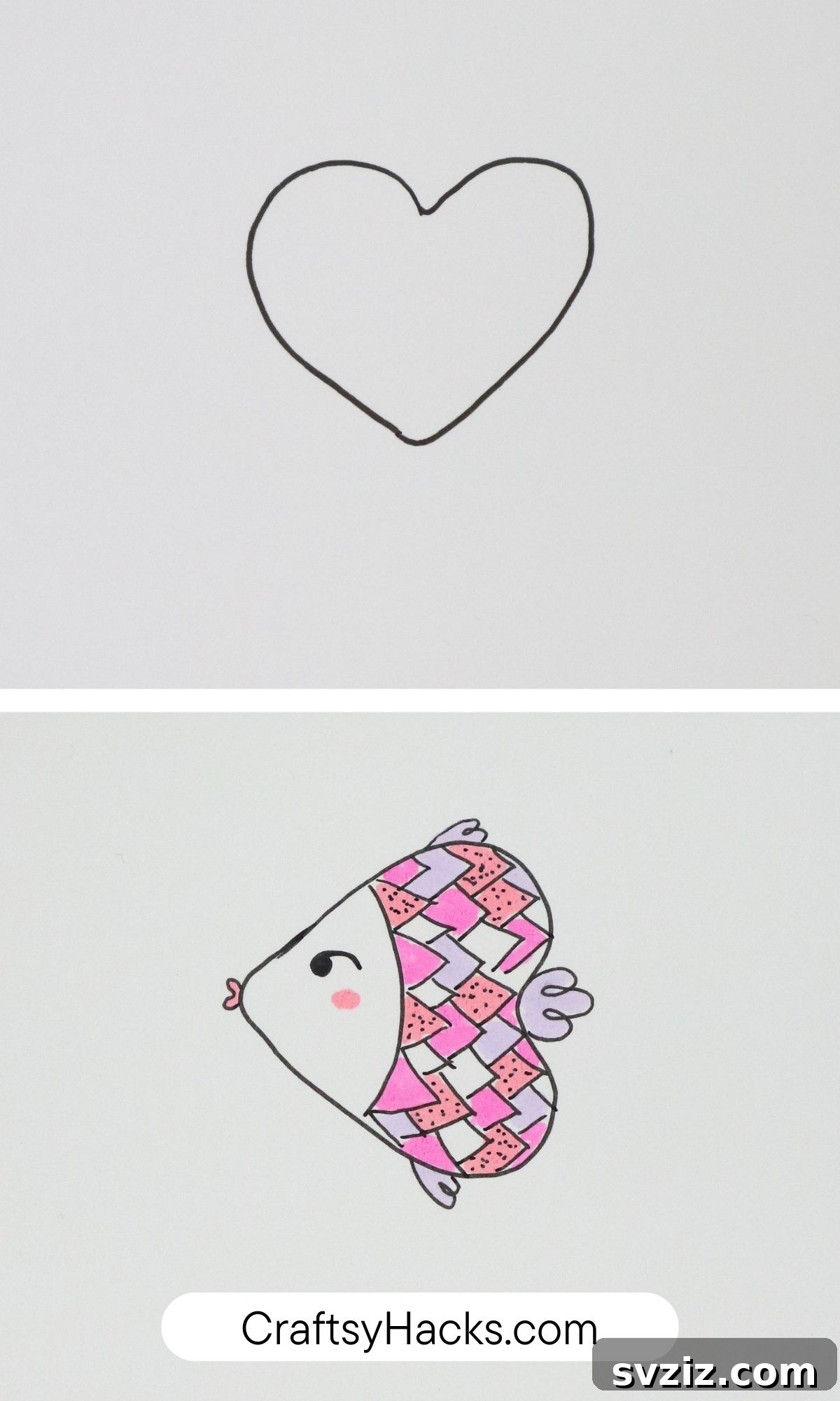 fish love drawing