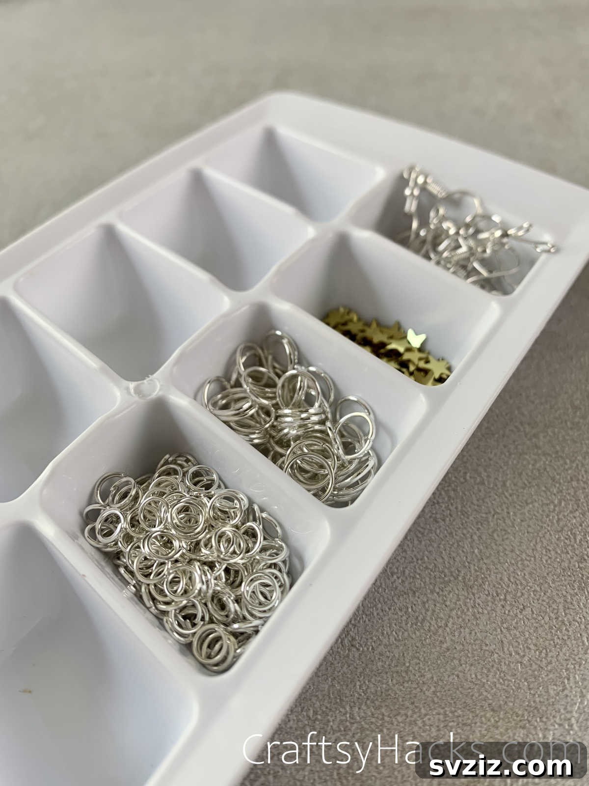get organized with ice tray