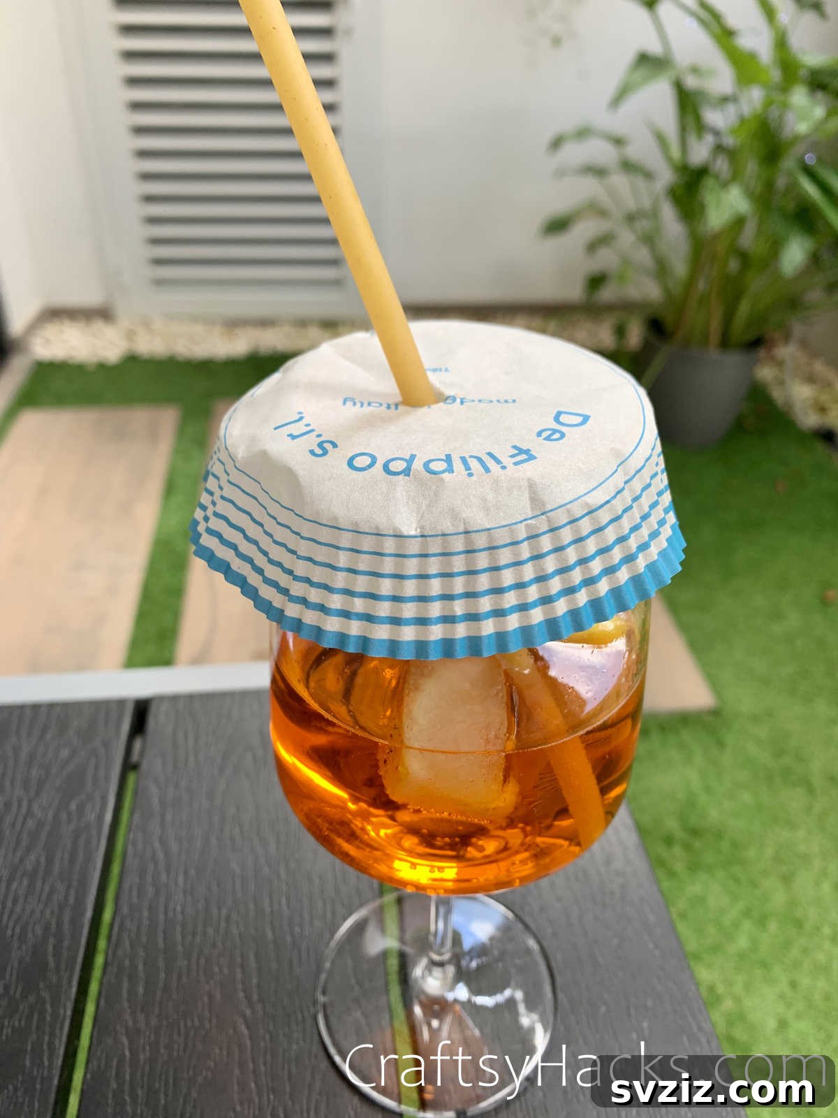 protect drink from bugs hack