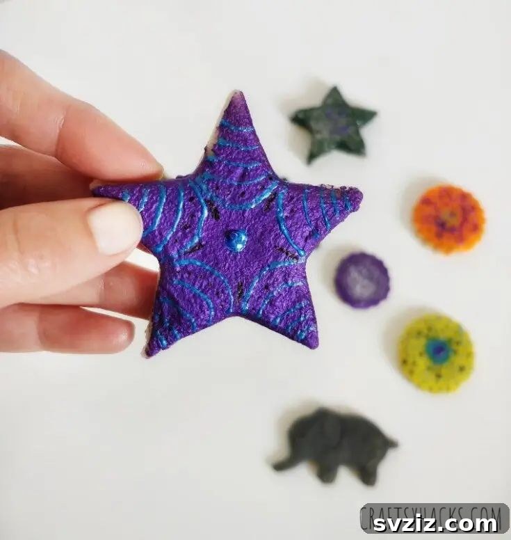 DIY salt dough craft