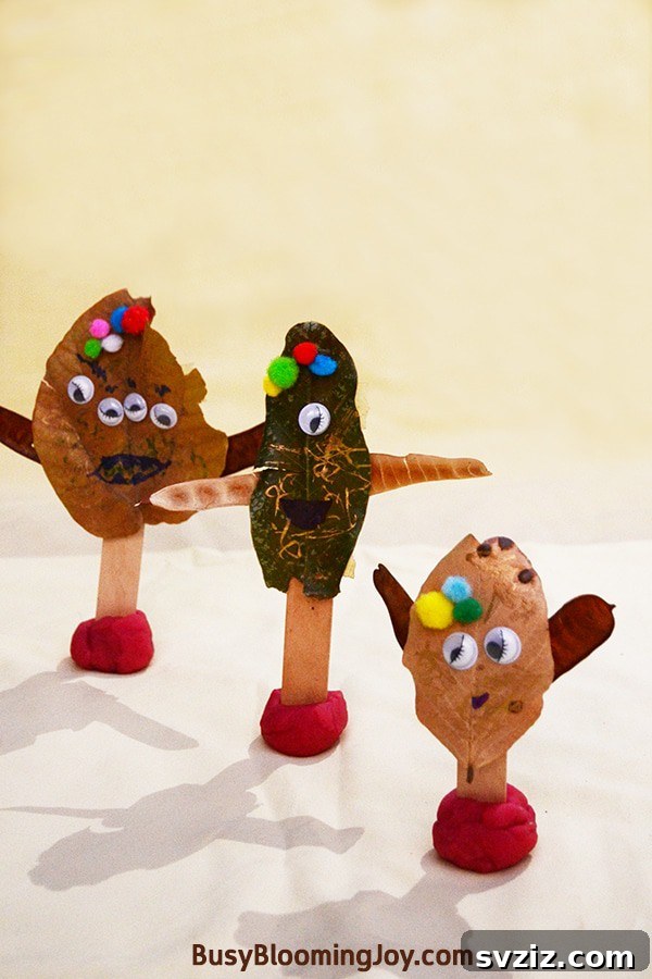 leaf monster craft