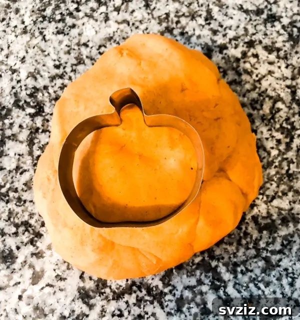 pumpkin spice playdough