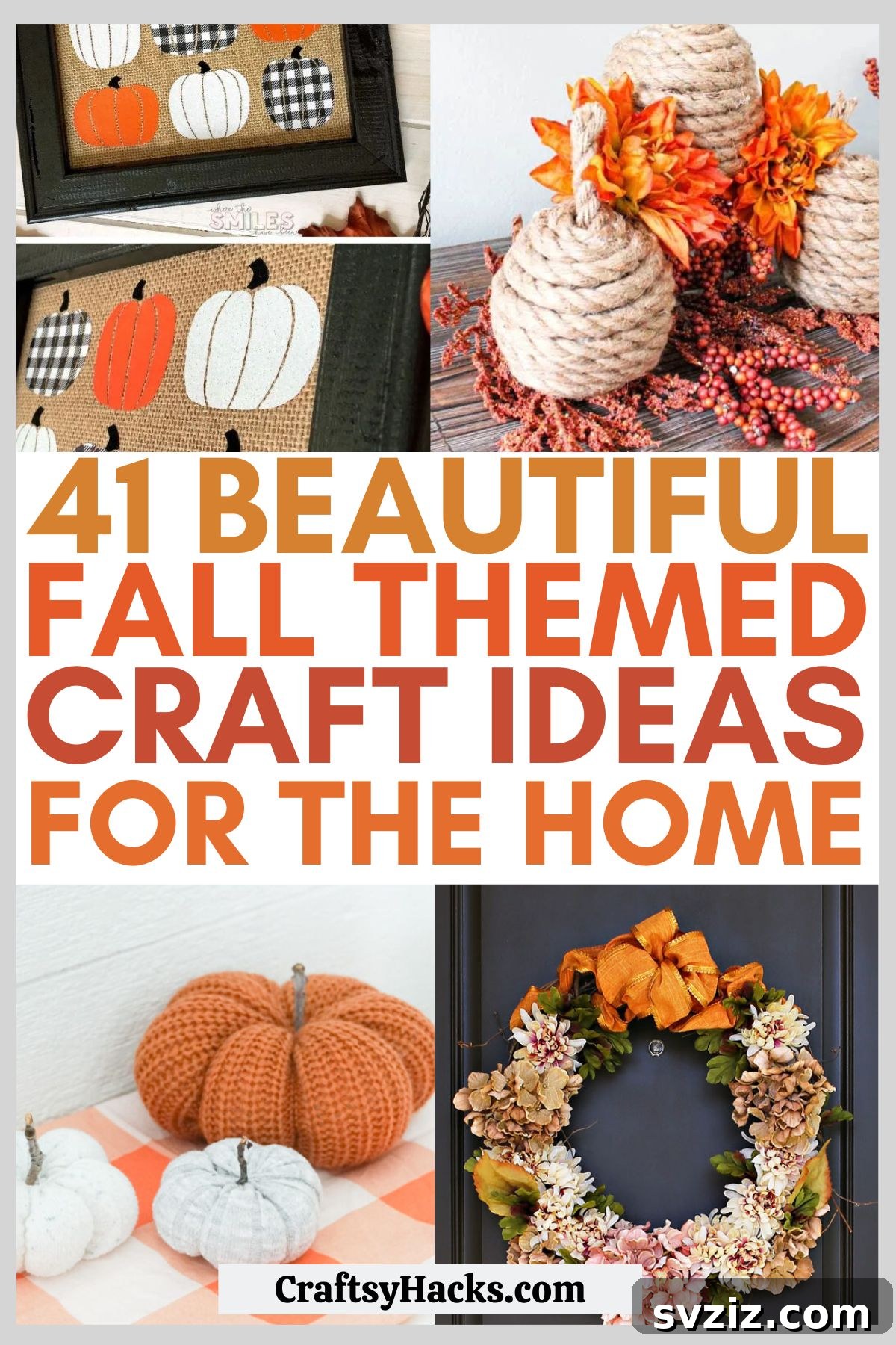 fall crafts for home