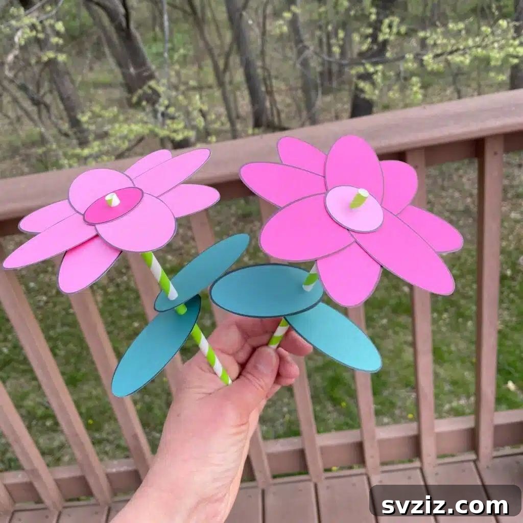 31 Adorable Craft Projects 29 Colorful straw flowers craft