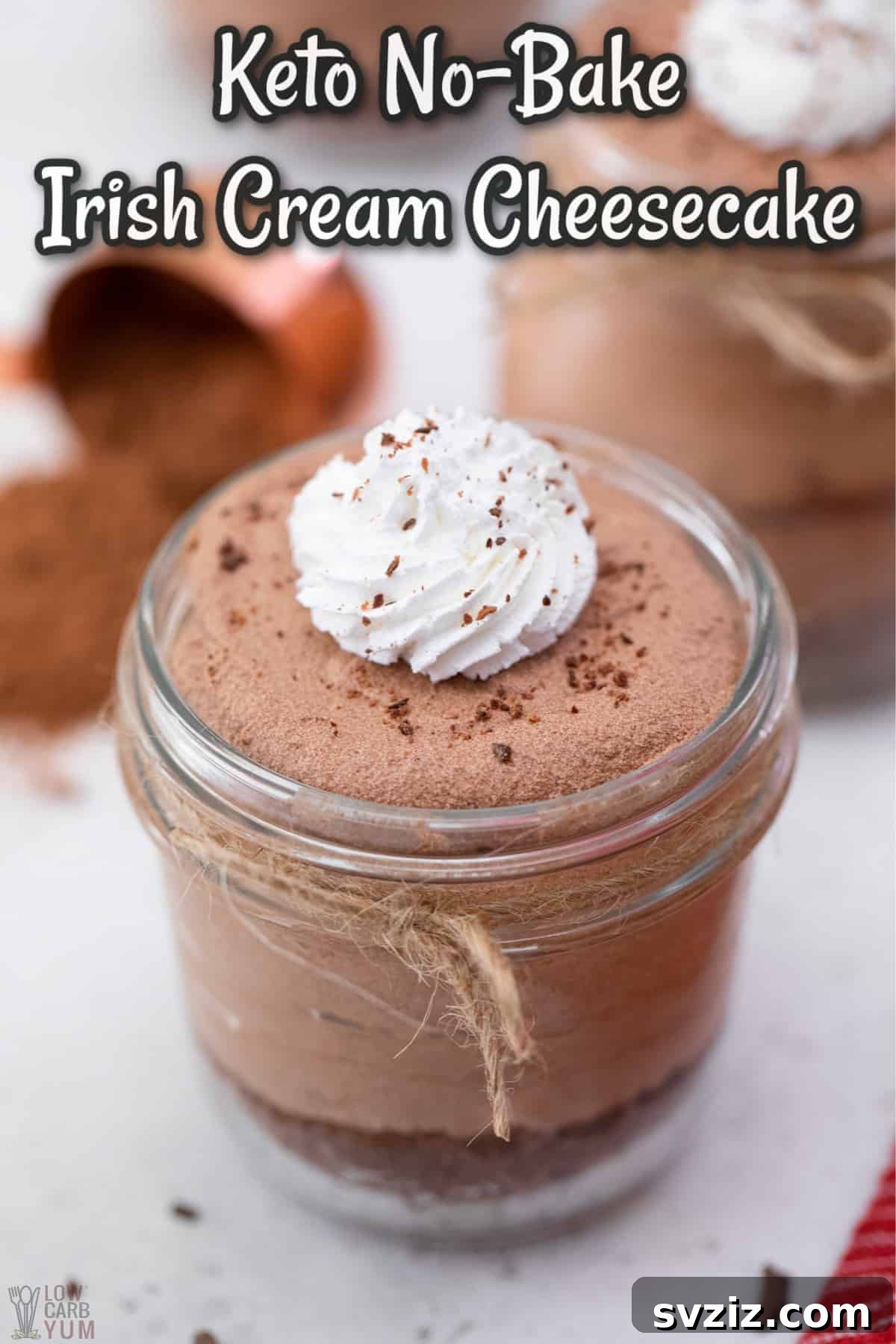 Irish cream cheesecake