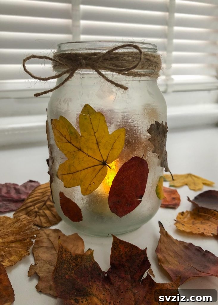lanterns nature craft