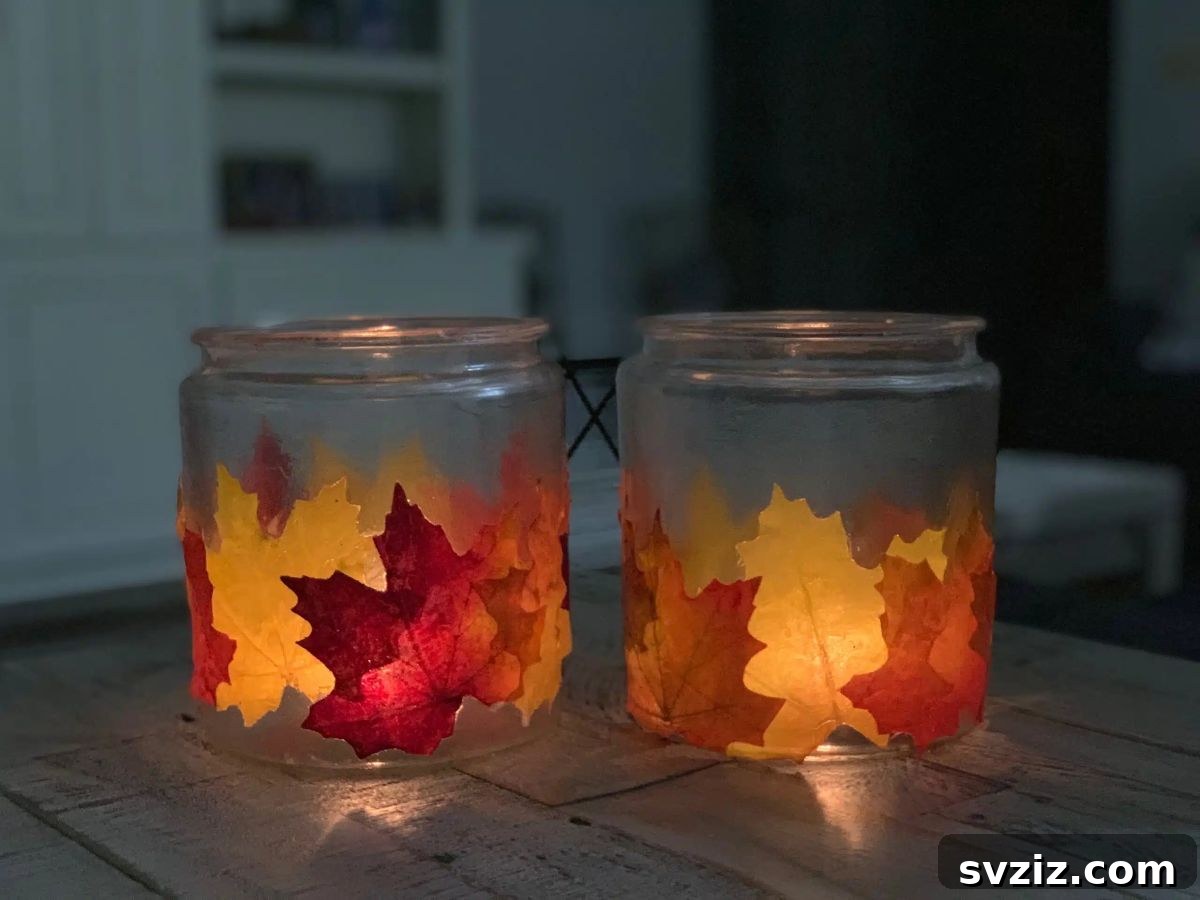 fall lanterns