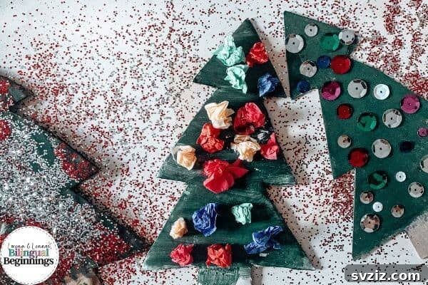 cardboard Christmas tree