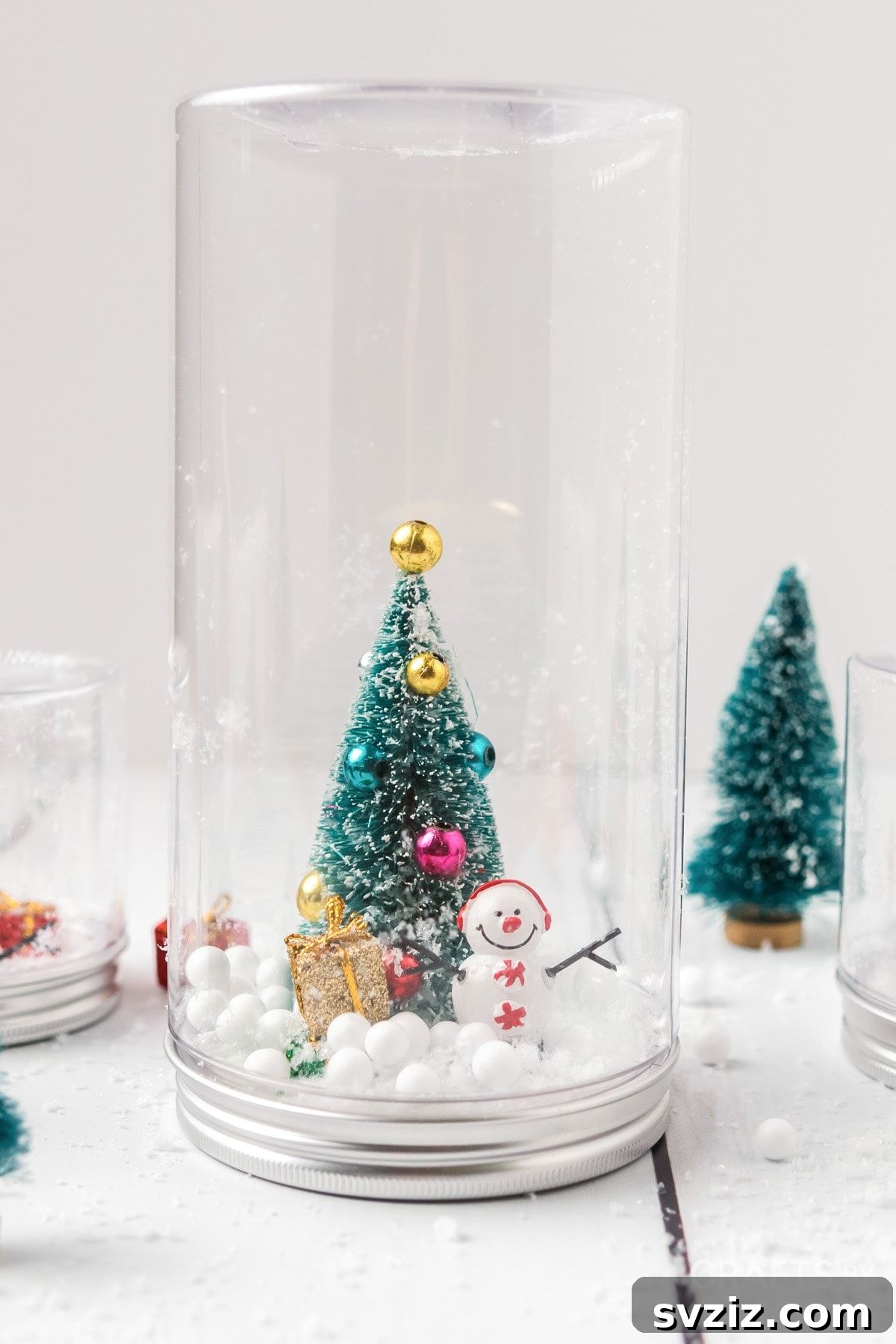 waterless snow globes