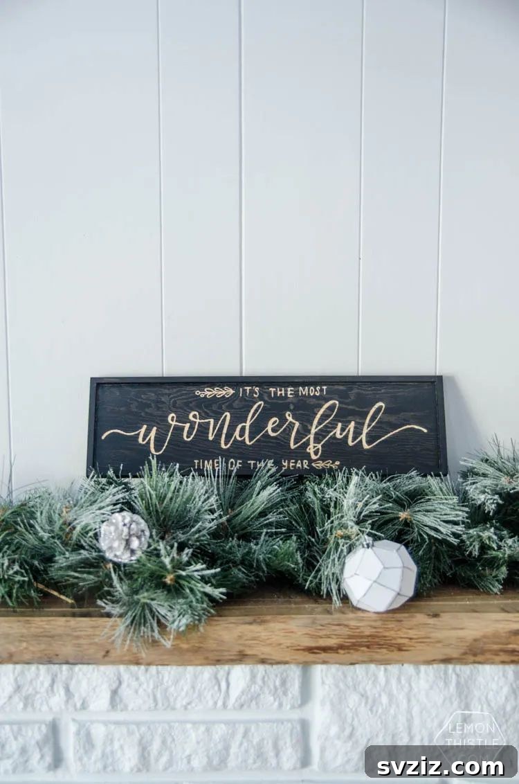 Christmas sign