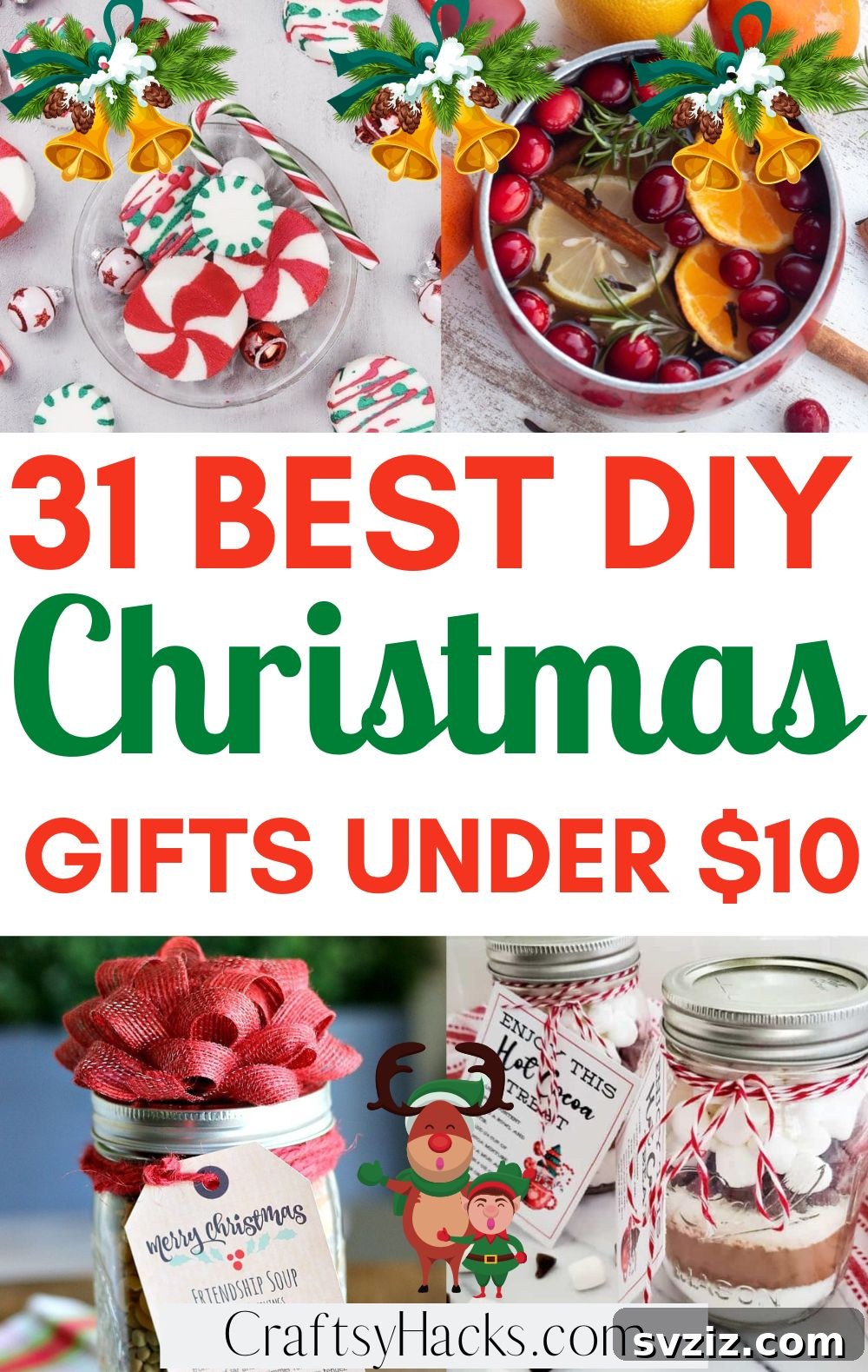 31 Crafty Christmas Gift Ideas Under $10 2 DIY Christmas gift ideas