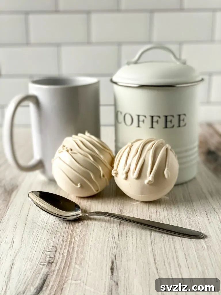 31 Crafty Christmas Gift Ideas Under $10 14 white chocolate mocha coffee bombs