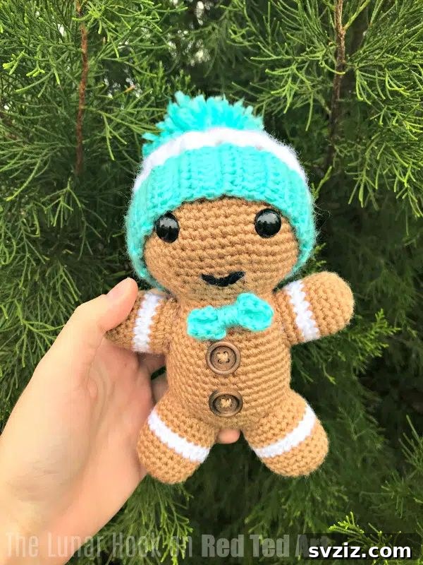 31 Crafty Christmas Gift Ideas Under $10 20 crocheted gingerbread man