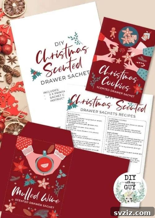 31 Crafty Christmas Gift Ideas Under $10 5 christmas sachets