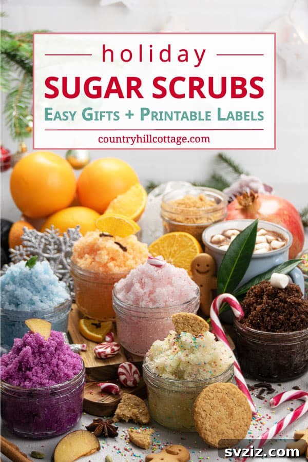 31 Crafty Christmas Gift Ideas Under $10 9 Christmas sugar scrub