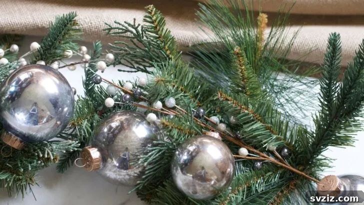 Instant Holiday Cheer: 31 Crafts in Under 15 Minutes 28 Vintage-inspired shatterproof mercury glass ornaments