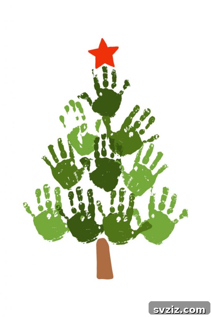 family handprint tree 