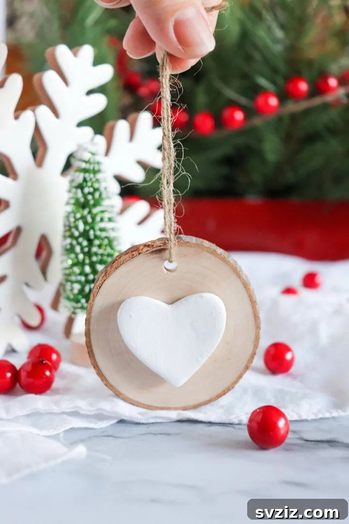 Wooden Holiday Magic: 21 Craft Ideas 8 Beautiful wood and clay Scandinavian-inspired Christmas ornaments