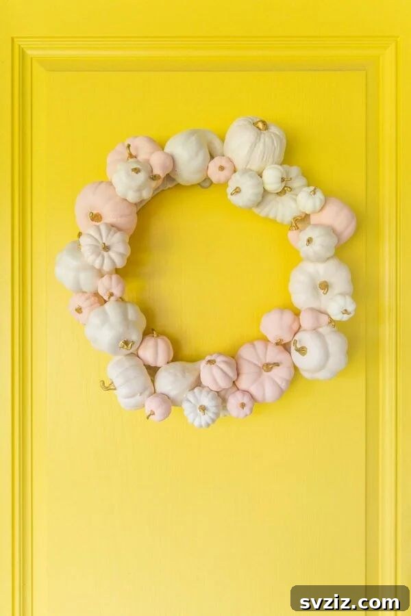 fall door wreath
