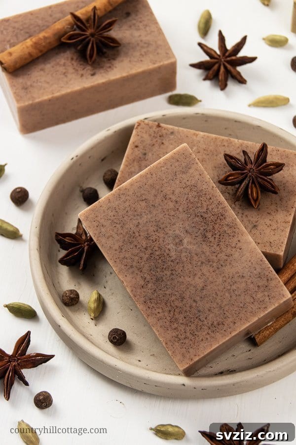 pumpkin spice soap